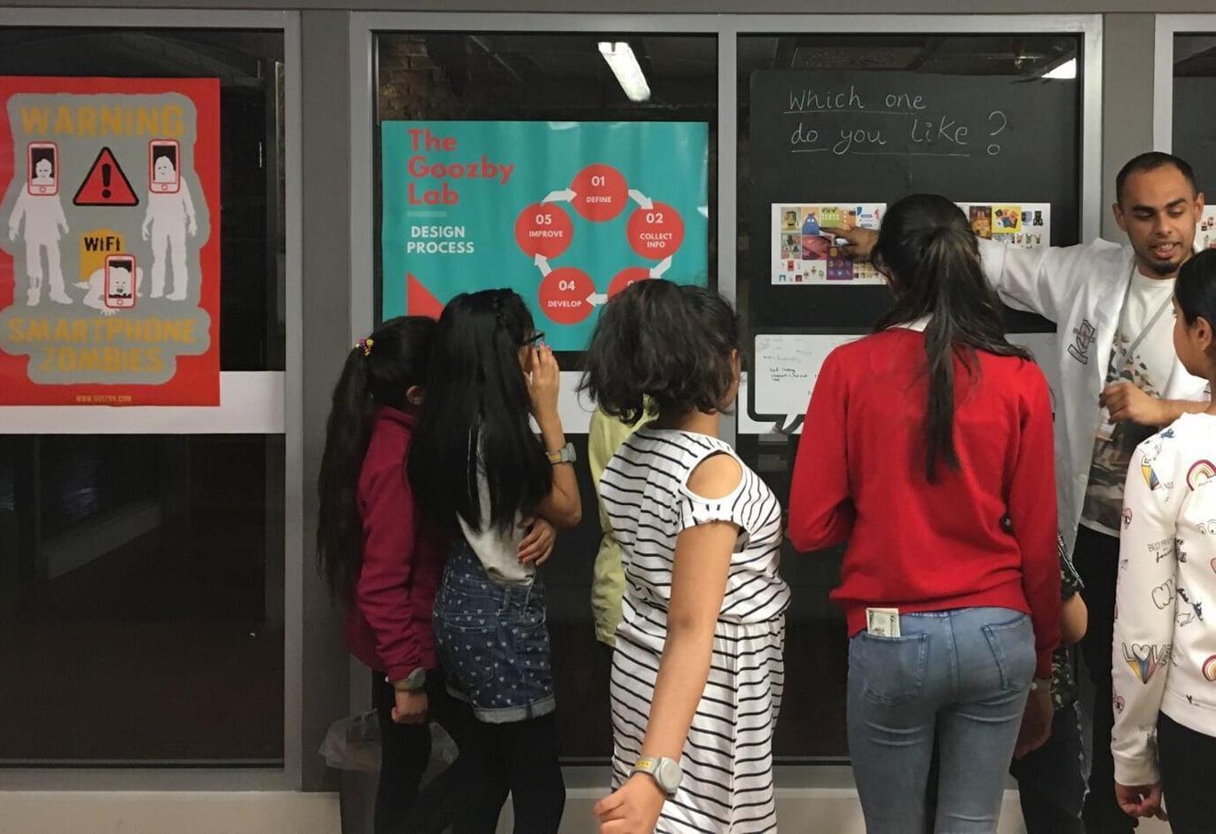 Ethical AI training workshop with young people in schools